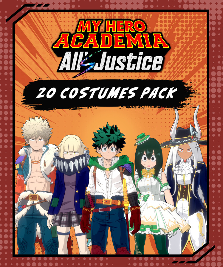 MY HERO ACADEMIA: All’s Justice: 20 Costumes Pack (DLC) Steam Key (PC) EUROPE