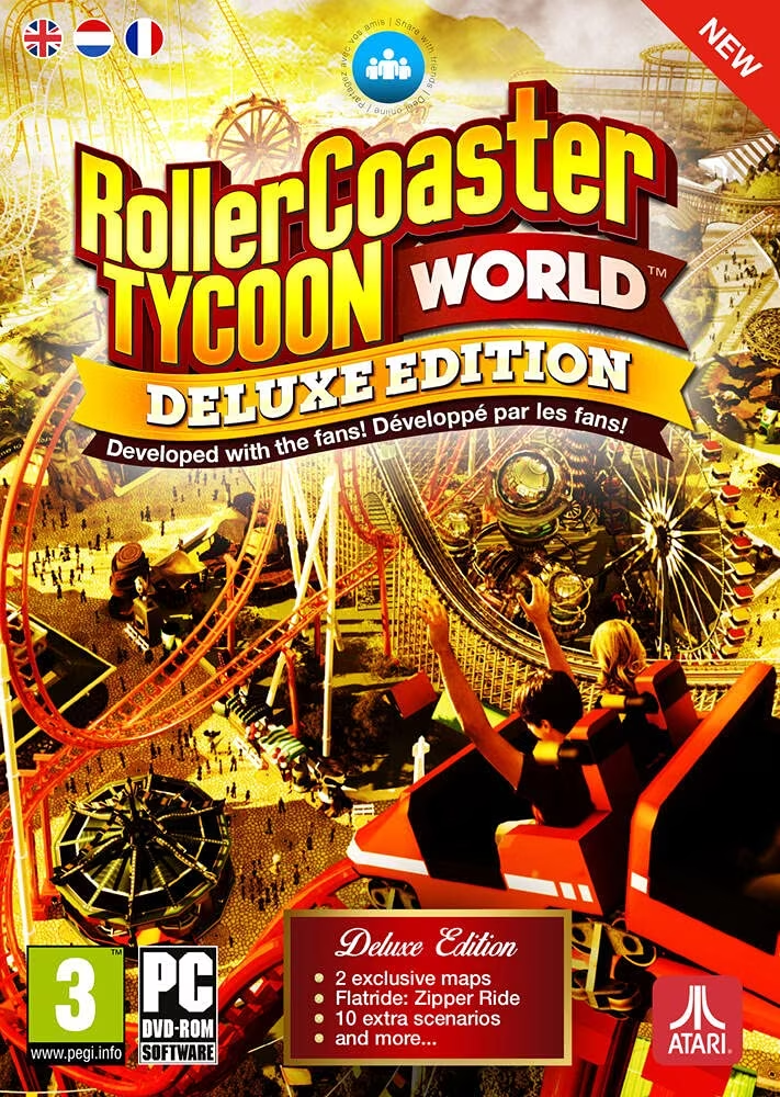 RollerCoaster Tycoon World™ Deluxe Edition Steam Key (PC) LATAM