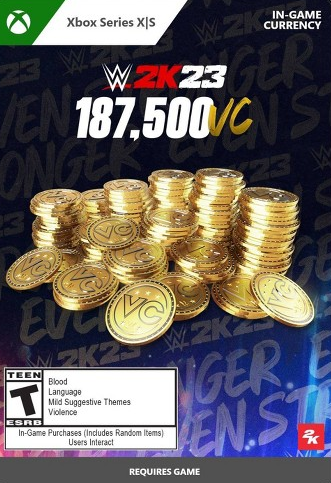 WWE 2K23 187,500 Virtual Currency Pack for Xbox Series X|S