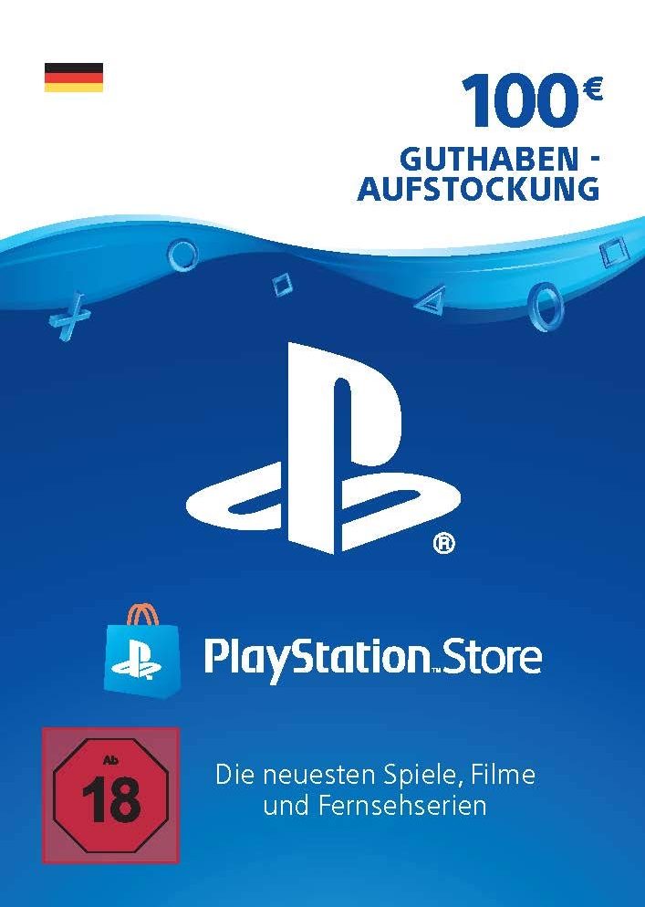 PlayStation Network Card 100 EUR (DE)