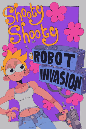 Shooty Shooty Robot Invasion game cover