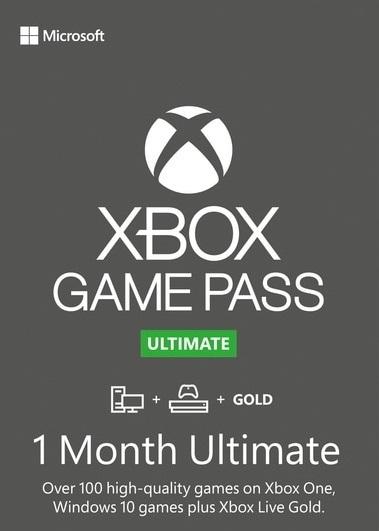 Xbox Game Pass Ultimate 1 Month Subscription Xbox One/ Windows 10