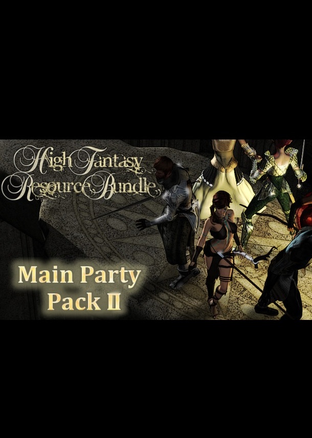 RPG Maker VX Ace - High Fantasy Main Party Pack II (DLC) (PC) Steam Key GLOBAL