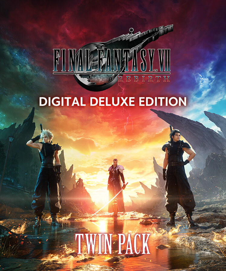Final Fantasy VII Remake & Rebirth Digital Deluxe Twin Pack Steam Key (PC) LATAM