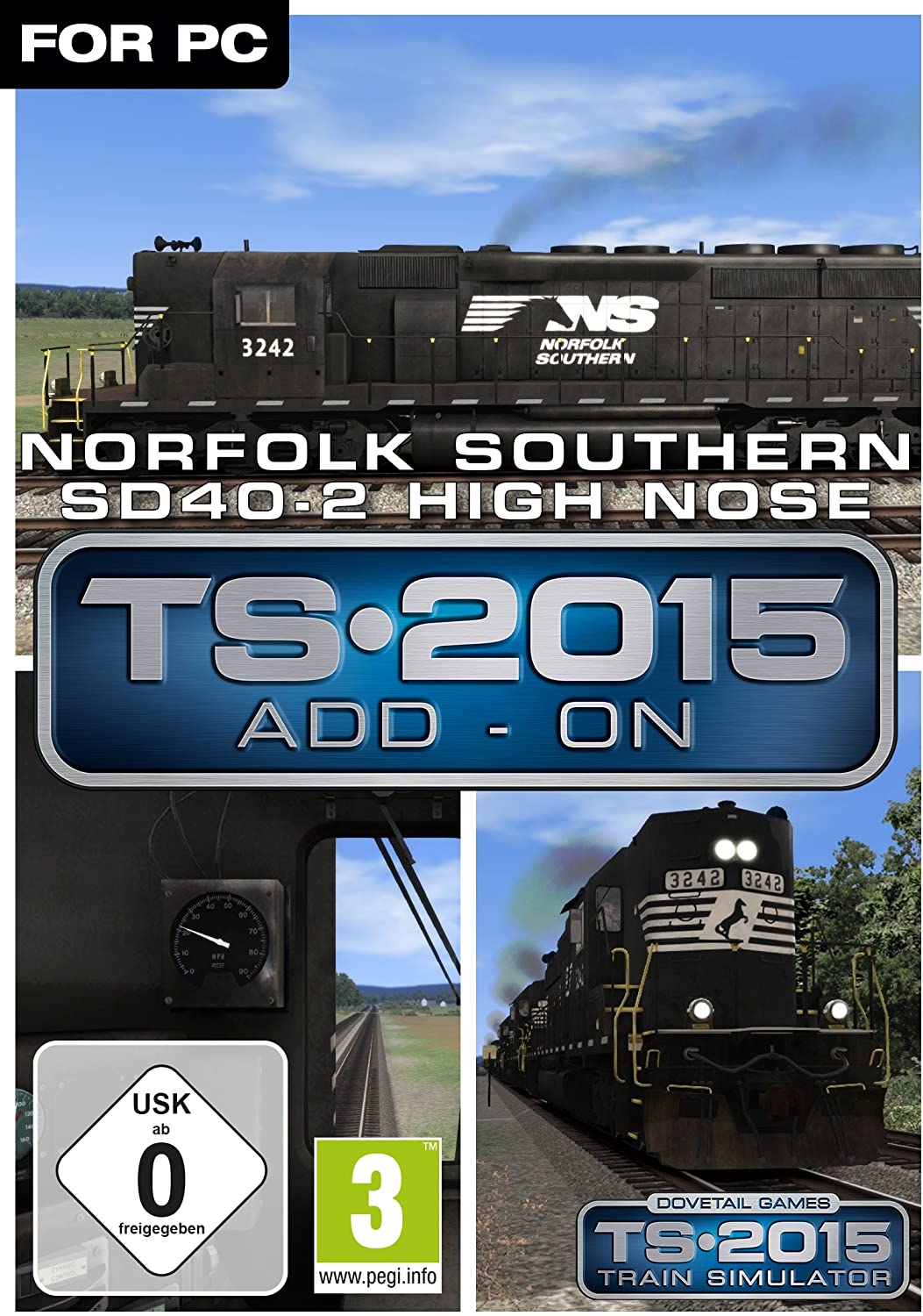 Train Simulator: Norfolk Southern SD40-2 High Nose Loco (DLC)