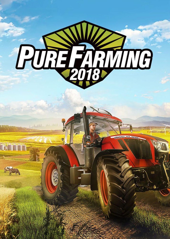 Pure Farming 2018 game cover
