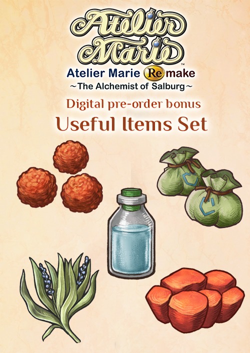 Atelier Marie Remake: The Alchemist of Salburg Pre order Bonus (DLC)