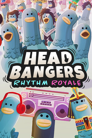 Headbangers: Rhythm Royale game cover