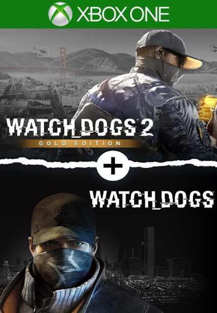 Watch Dogs 1 + Watch Dogs 2 Gold Editions Bundle (Xbox One)