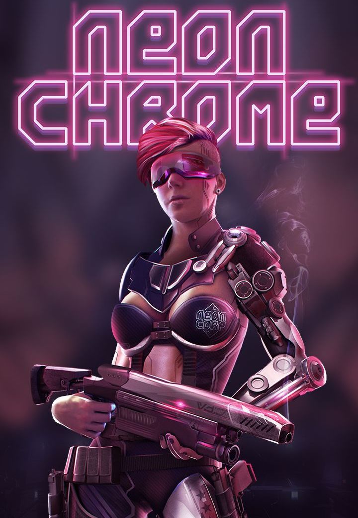 Neon Chrome game cover