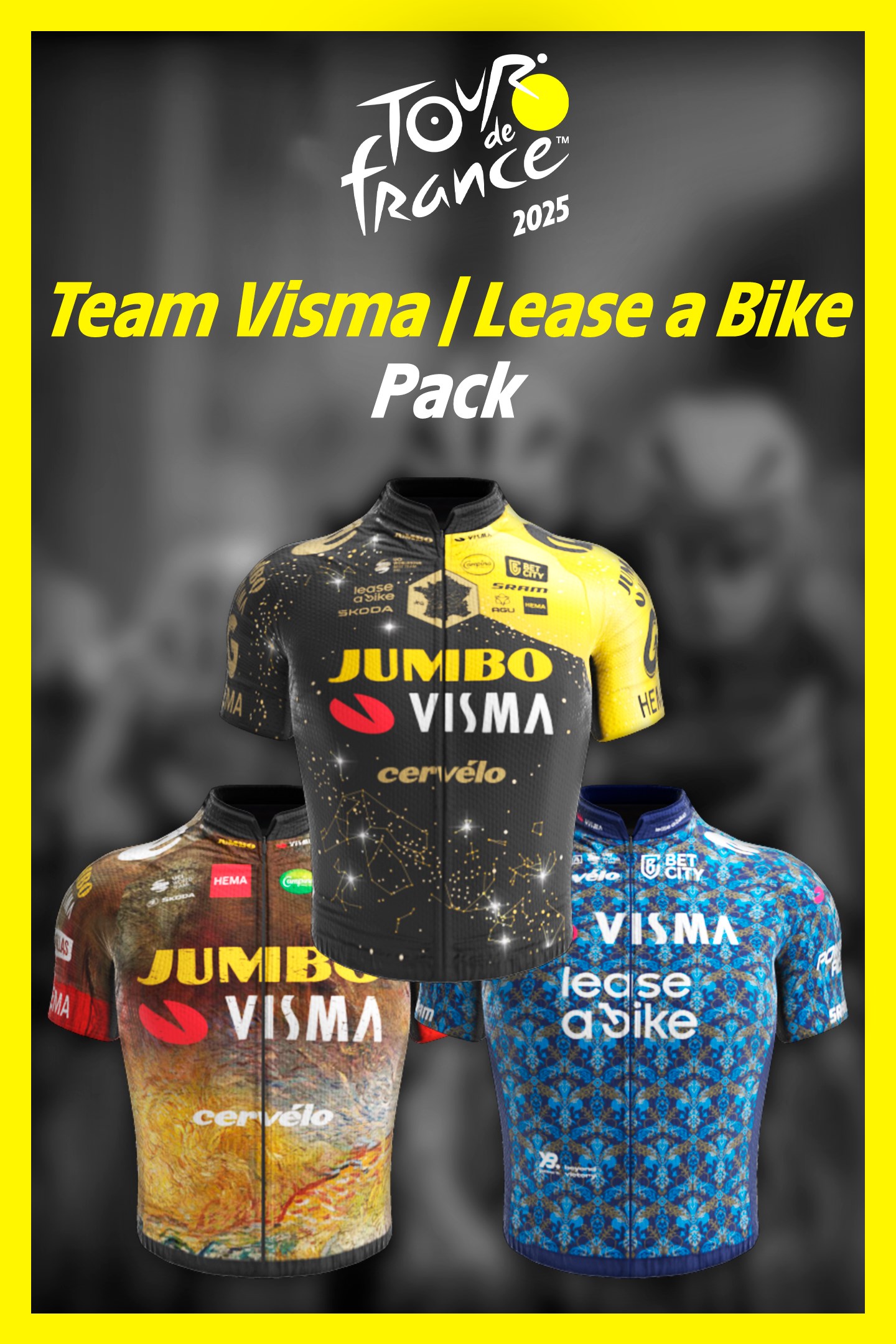 Tour de France 2025 - Team Visma Lease a Bike Pack
