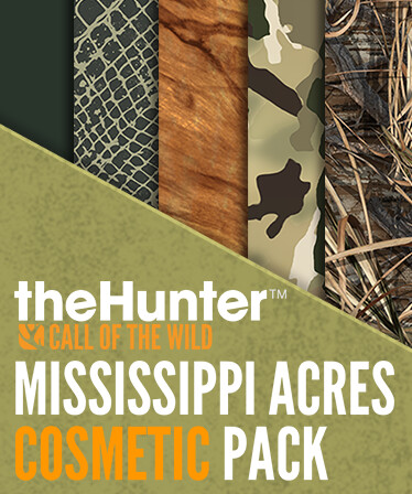 theHunter: Call of the Wild™ - Mississippi Acres Cosmetic Pack (DLC) Steam Key (PC) GLOBAL