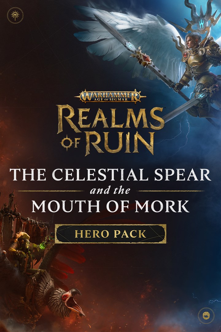 Warhammer Age of Sigmar: Realms of Ruin - The Celestial Spear and Mouth of Mork Hero Pack (DLC) (PS5)
