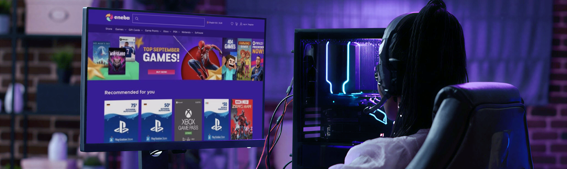 Game keys in digital format for the best-selling PC games