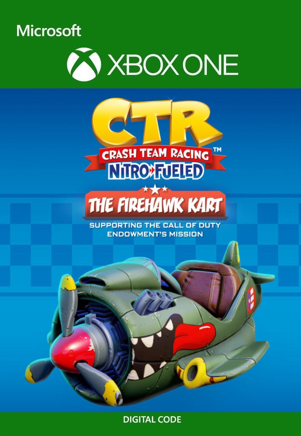 Crash Team Racing Nitro-Fueled - The Firehawk Kart (DLC)