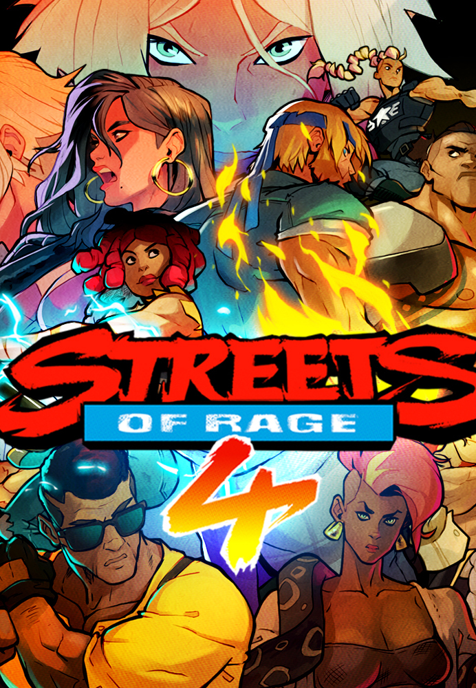 Streets of Rage 4 game cover