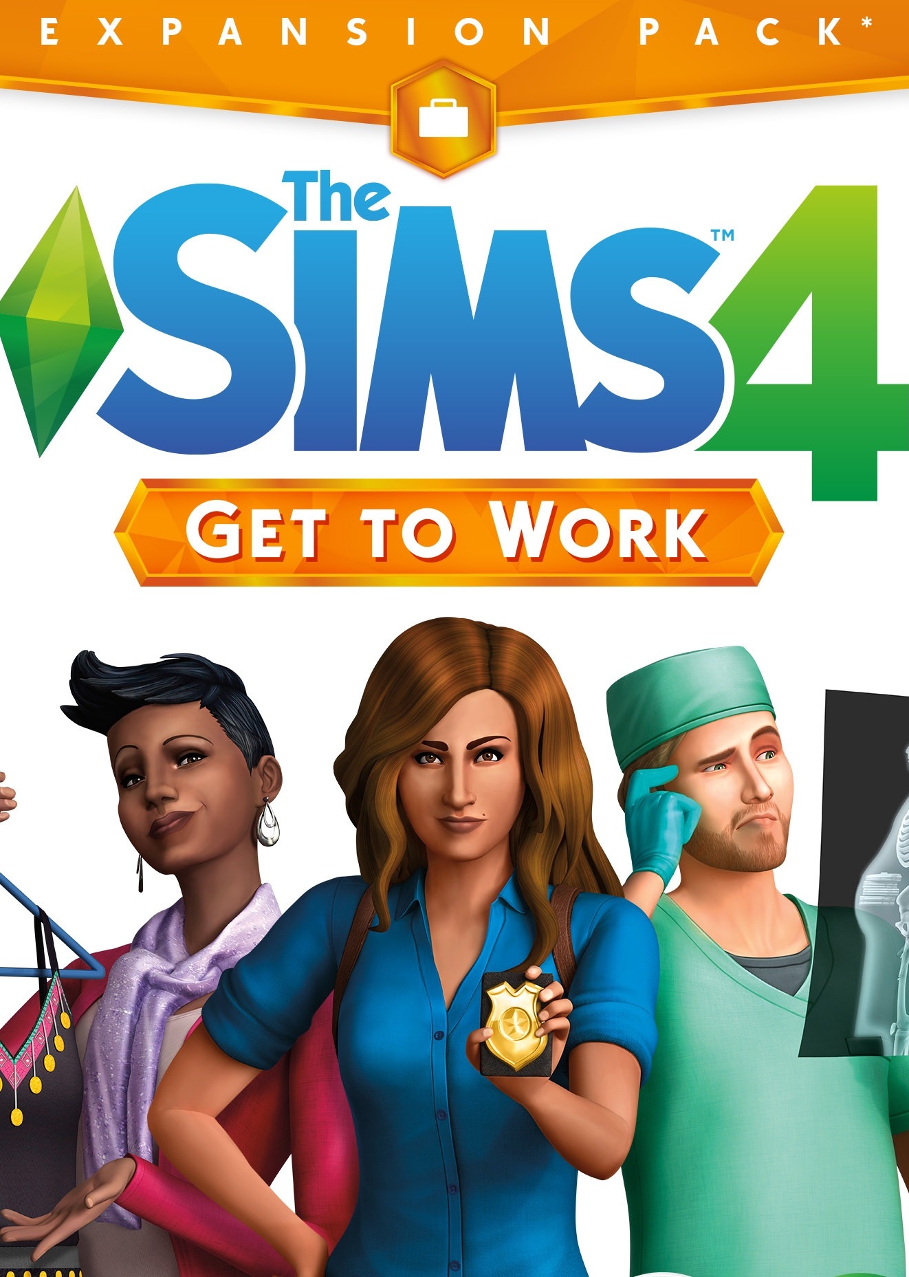 Arte de The Sims 4: Get to Work (DLC)