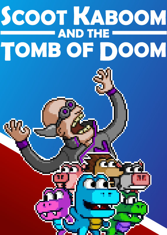 Scoot Kaboom and the Tomb of Doom game cover