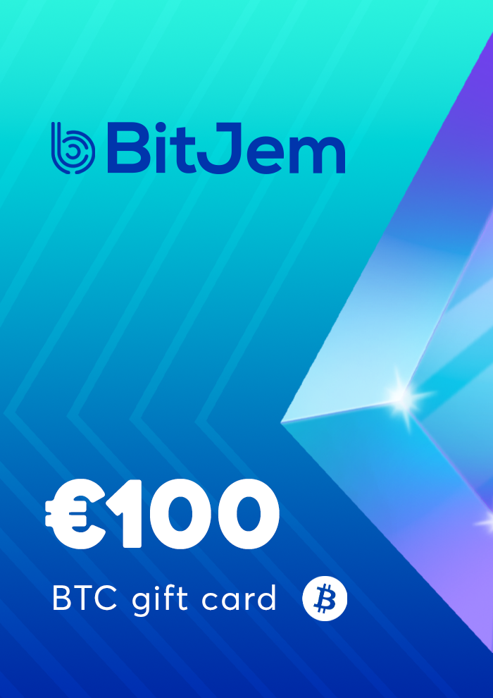 BitJem Bitcoin Gift Card 100 EUR