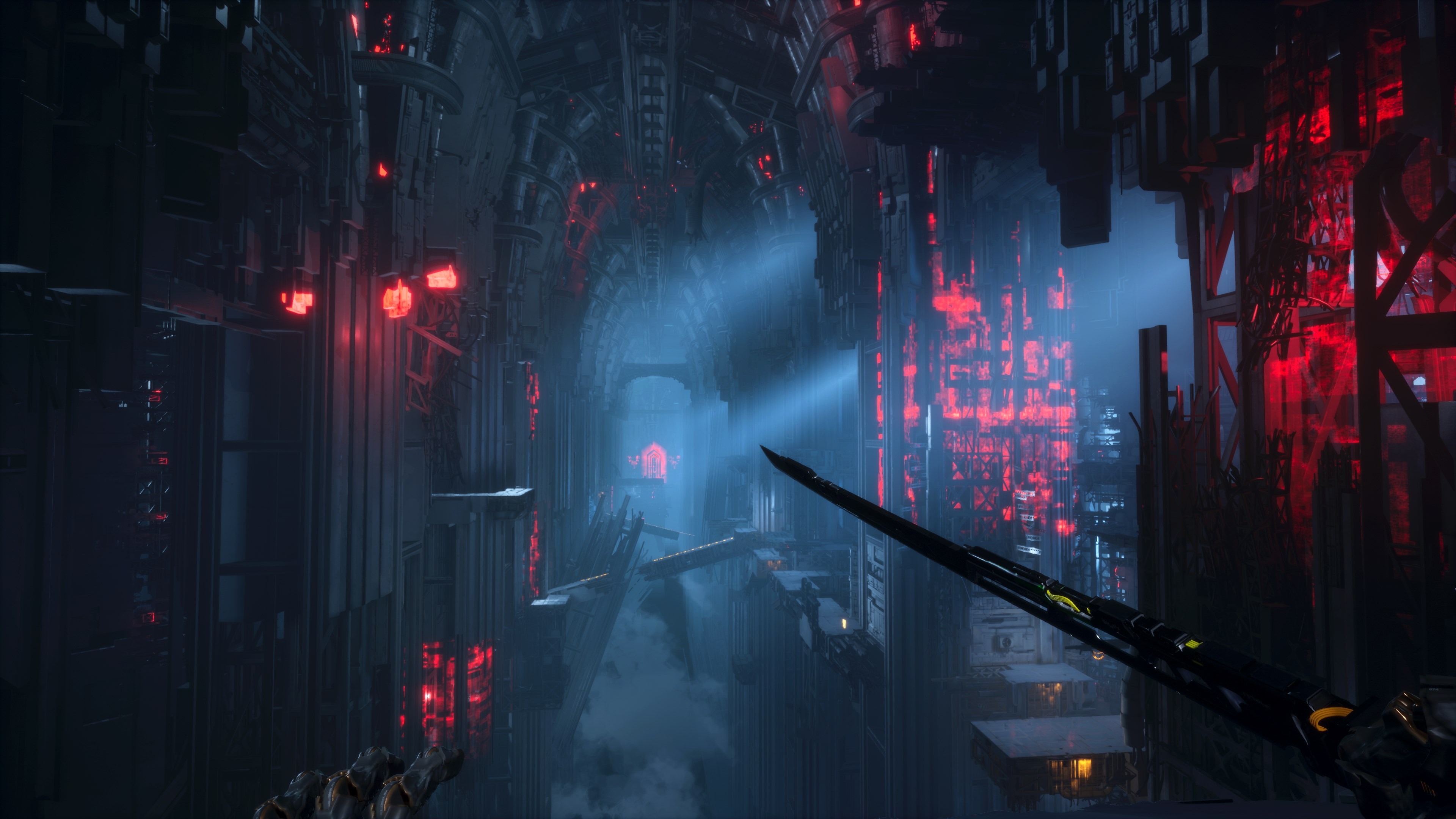 Ghost Runner 2 cyberpunk world expands beyond the Dharma Tower.