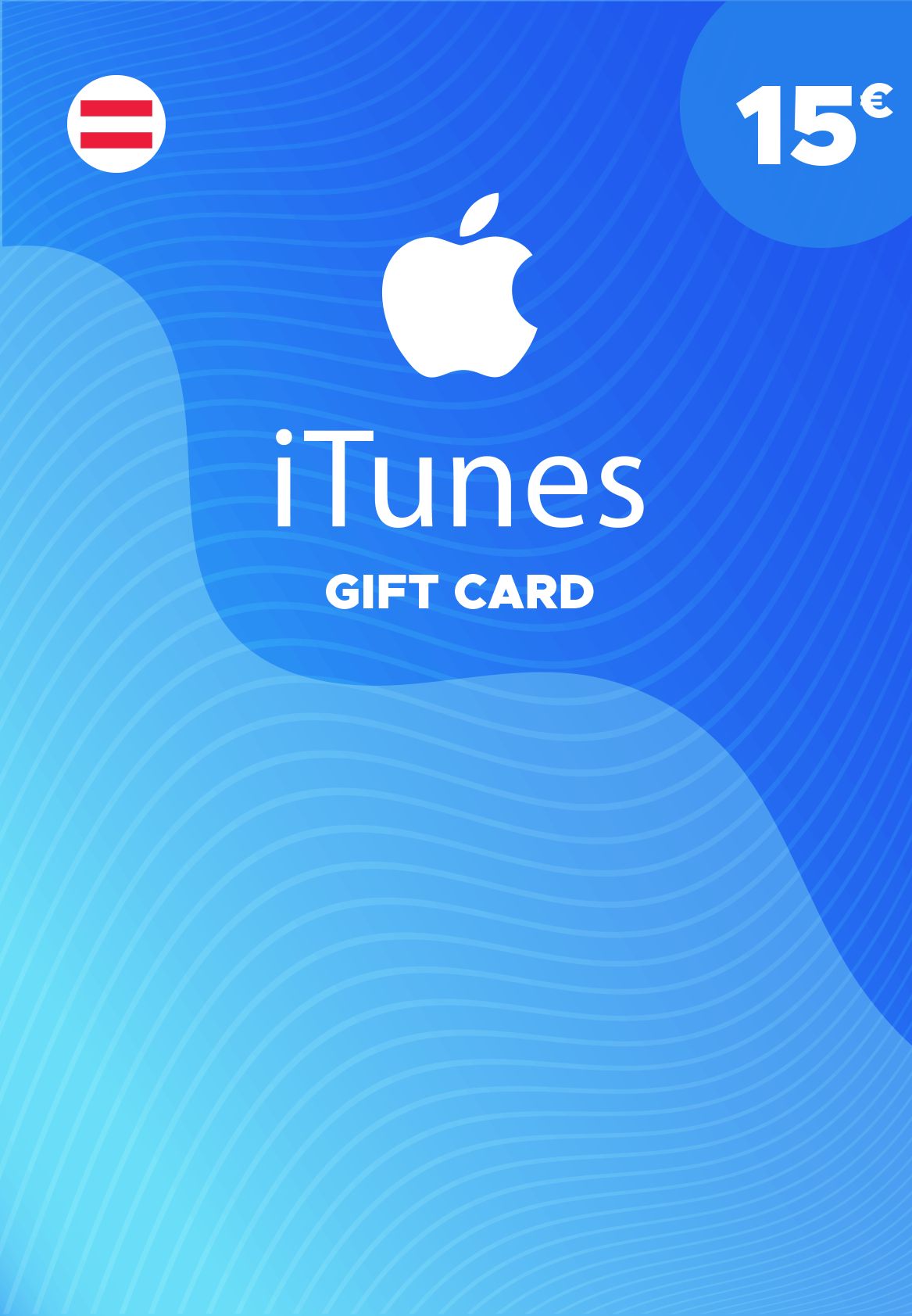 Apple iTunes Gift Card 15 EUR (AT)