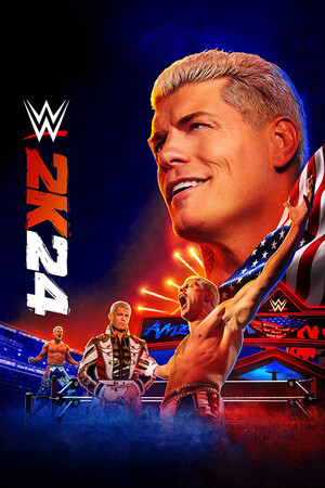 WWE 2K24 game cover
