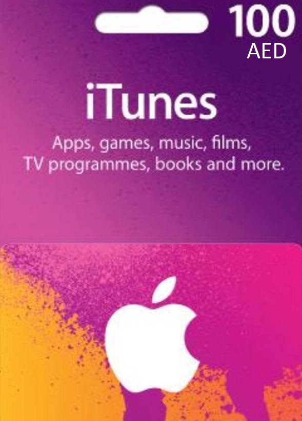 Apple iTunes Gift Card 100 AED