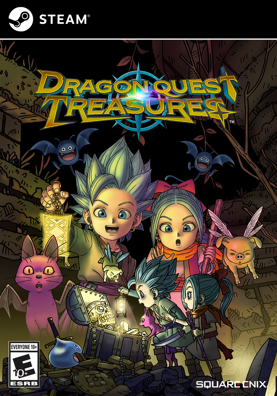 DRAGON QUEST TREASURES game cover
