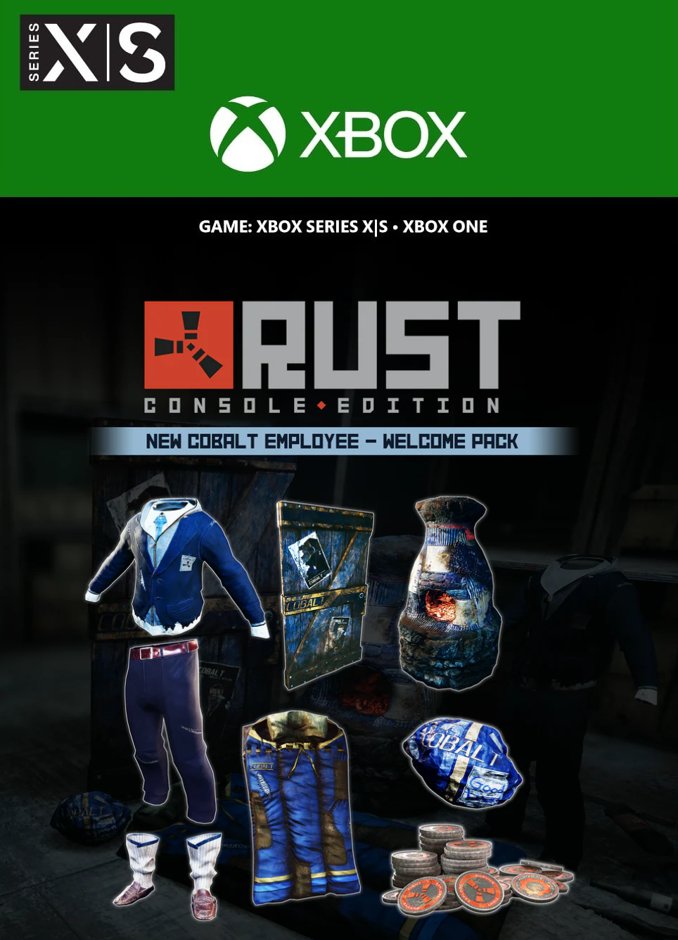 Rust Console Edition - New Cobalt Employee Welcome Pack (DLC)