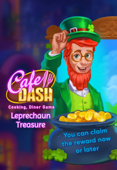 Cafe Dash: Cooking, Diner Game - Leprechaun's Treasure (DLC) Steam Key (PC) GLOBAL