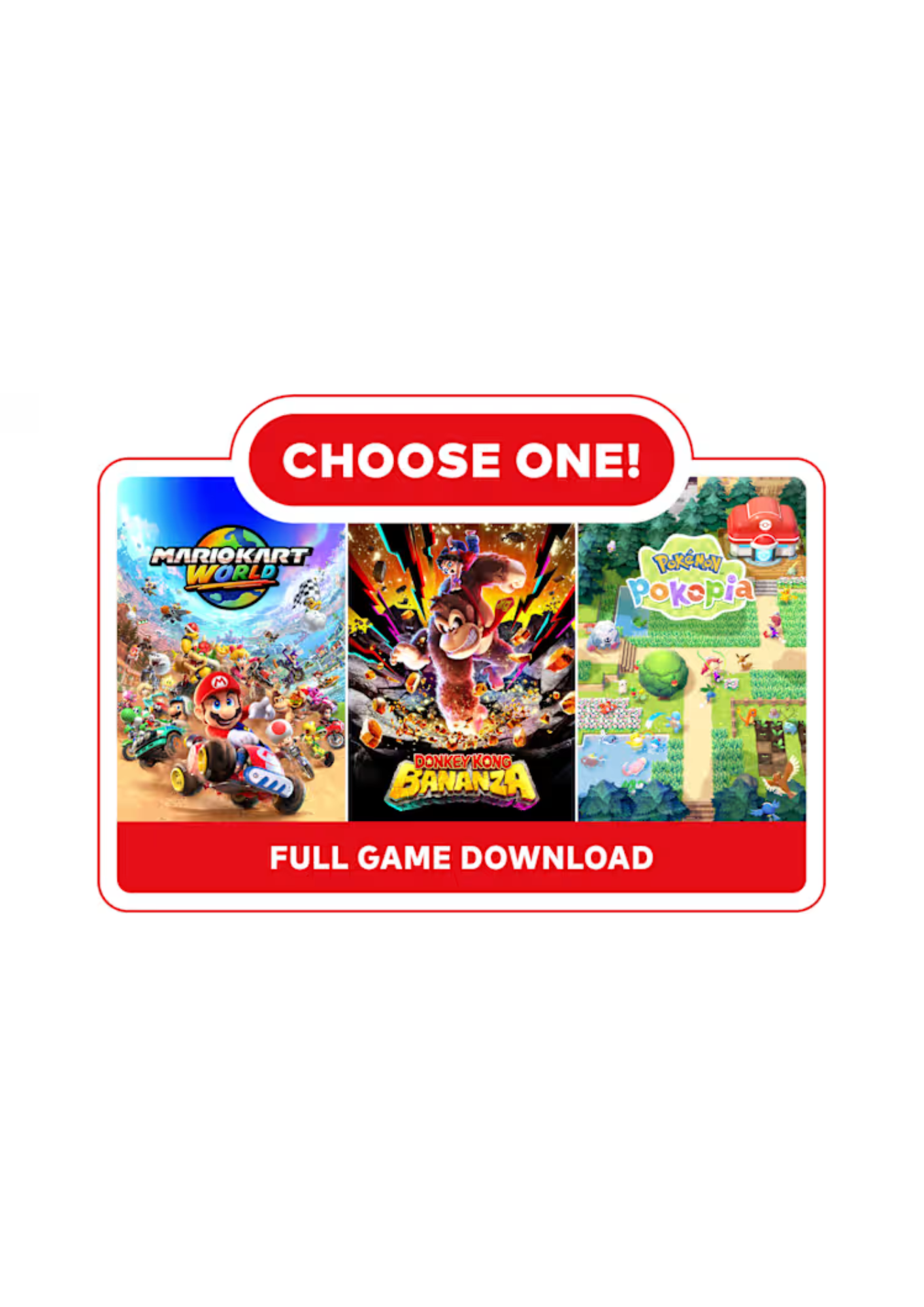 Nintendo switch 2 - Choose One Bundle