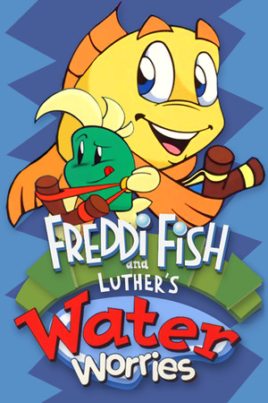 Freddi Fish and Luther's Water Worries game cover