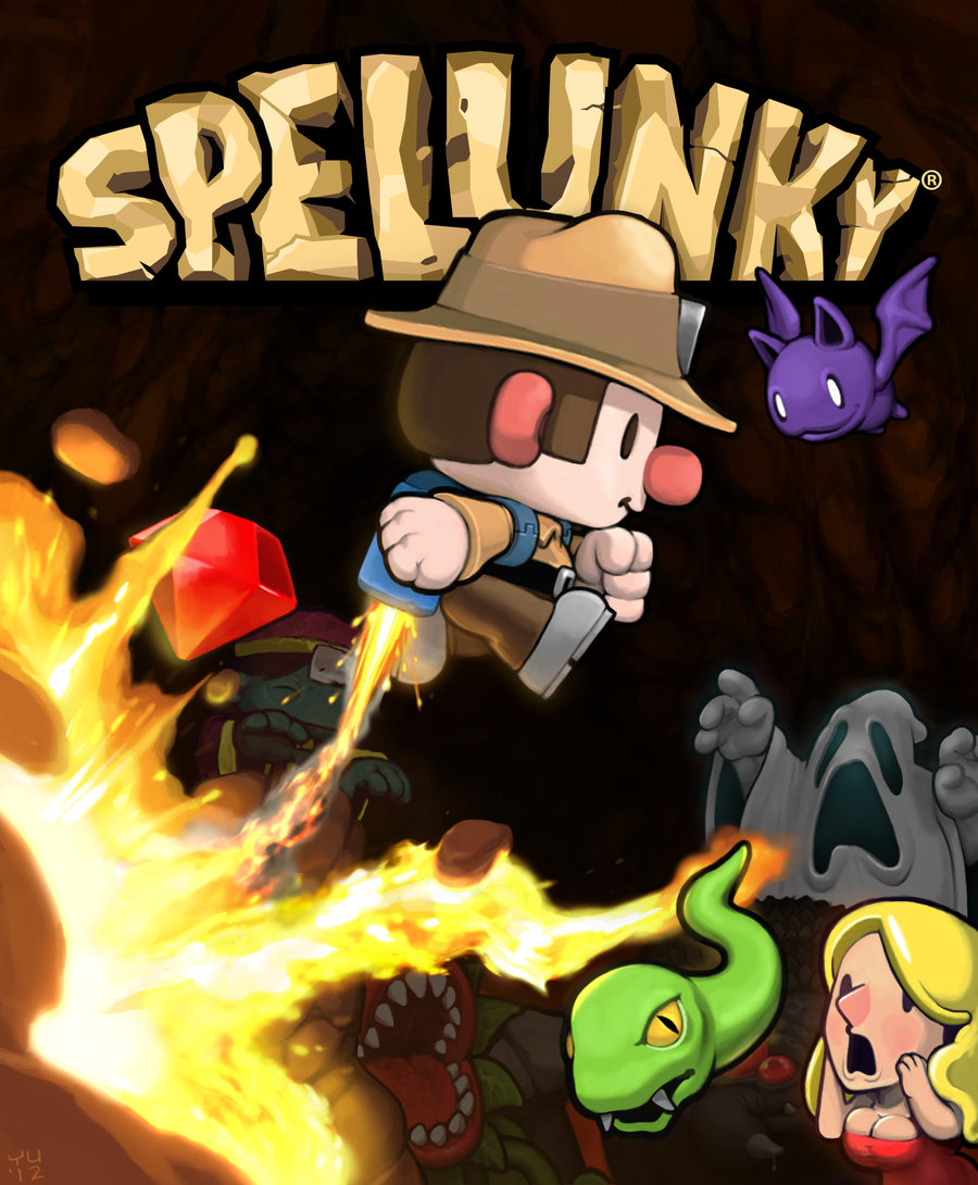 Spelunky game cover