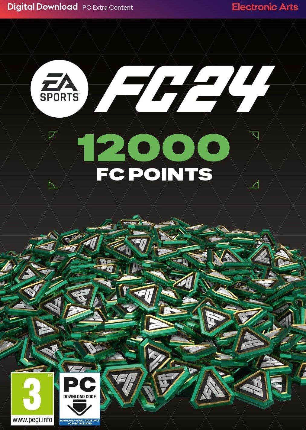 EA SPORTS FC 24 - 12000 Ultimate Team Points (PC)
