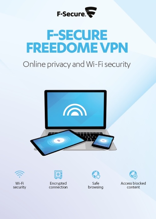 F-Secure Freedome VPN 1 Device 2 Years