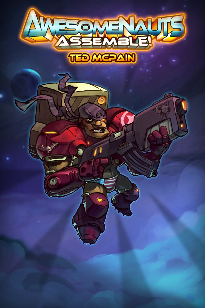 Awesomenauts Character - Ted McPain