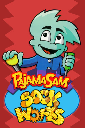 Pajama Sam's Sock Works game cover