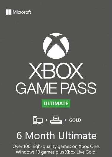 Xbox Game Pass Ultimate – 6 Month Subscription