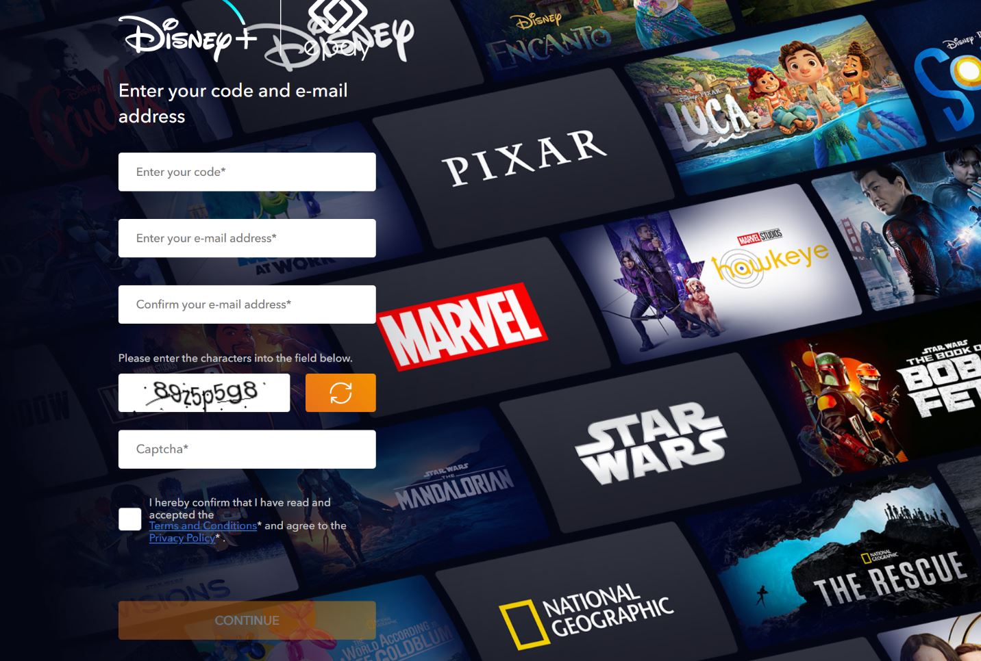 Redeeming a Disney Plus subscription