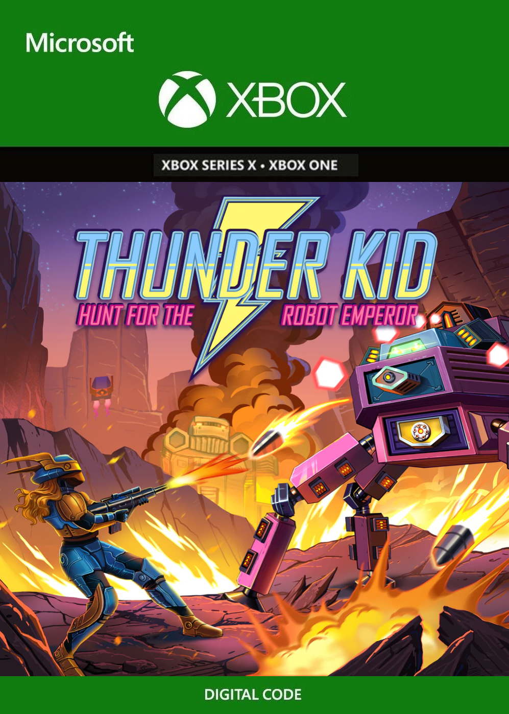 Thunder Kid: Hunt for the Robot Emperor