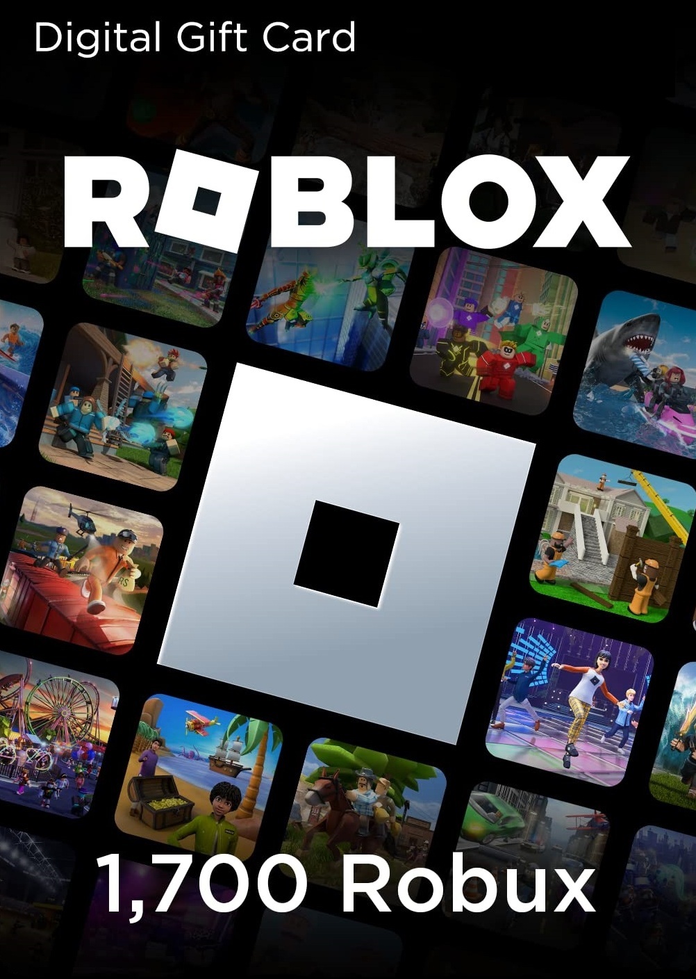 Roblox Card 1700 Robux