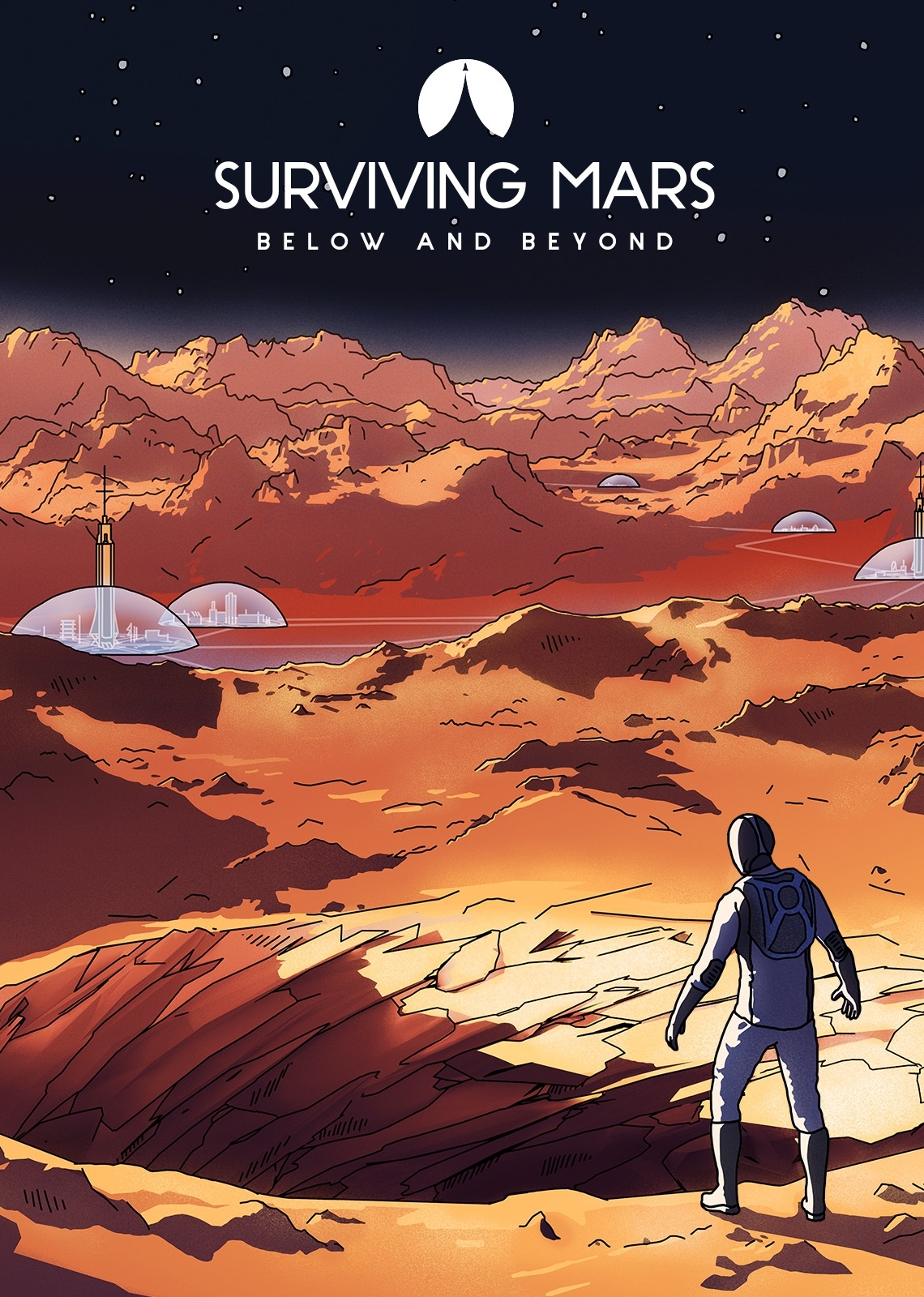 Surviving Mars: Below and Beyond game cover