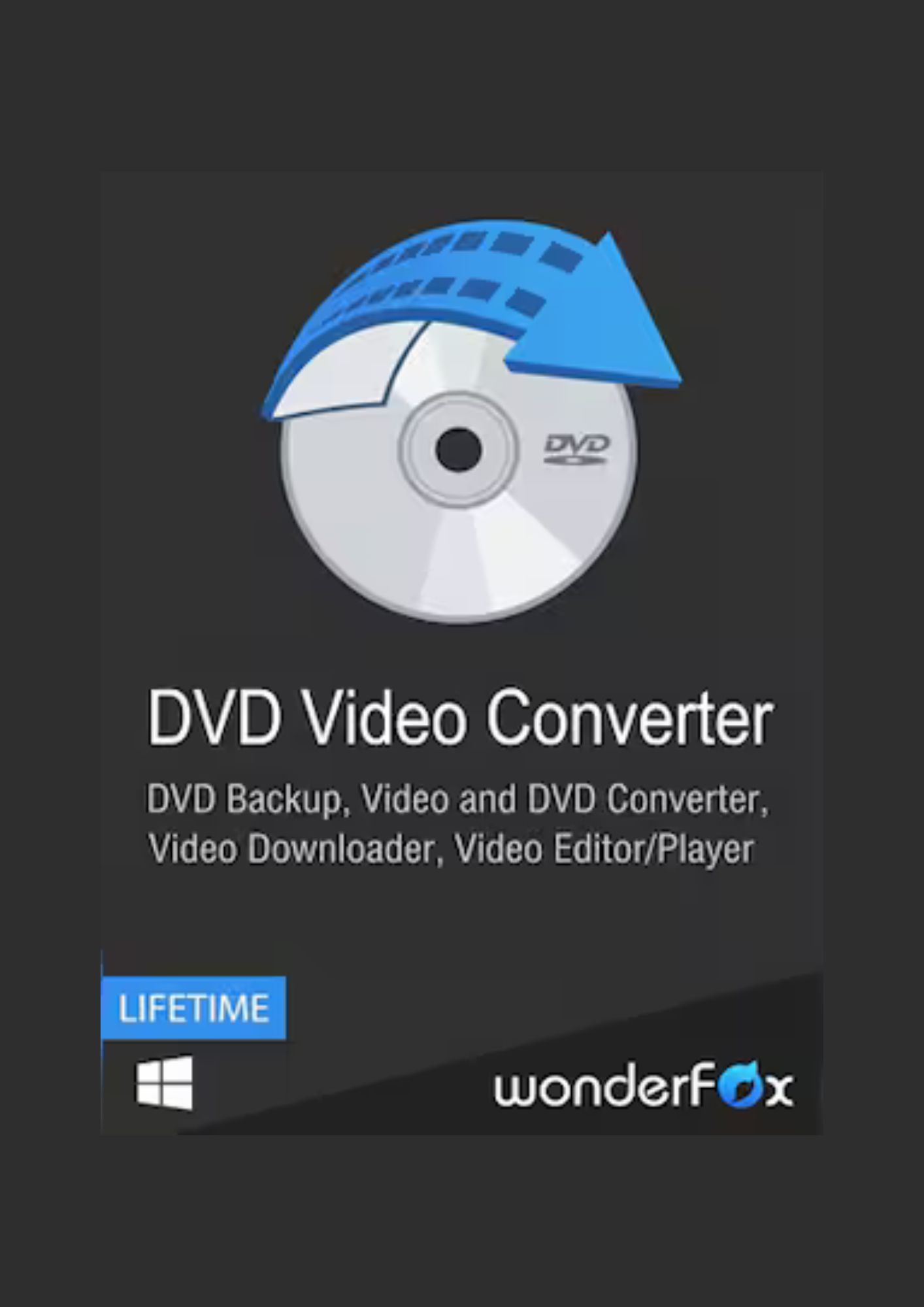 WonderFox DVD Video Converter (Lifetime / 1 PC) Key GLOBAL