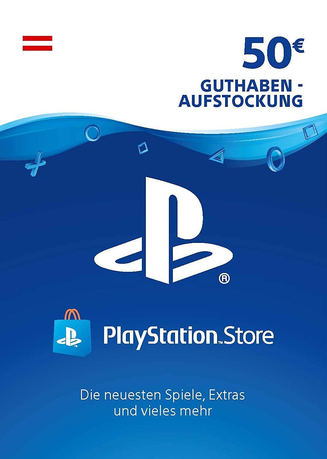 PlayStation Network Card 50 EUR (AT)