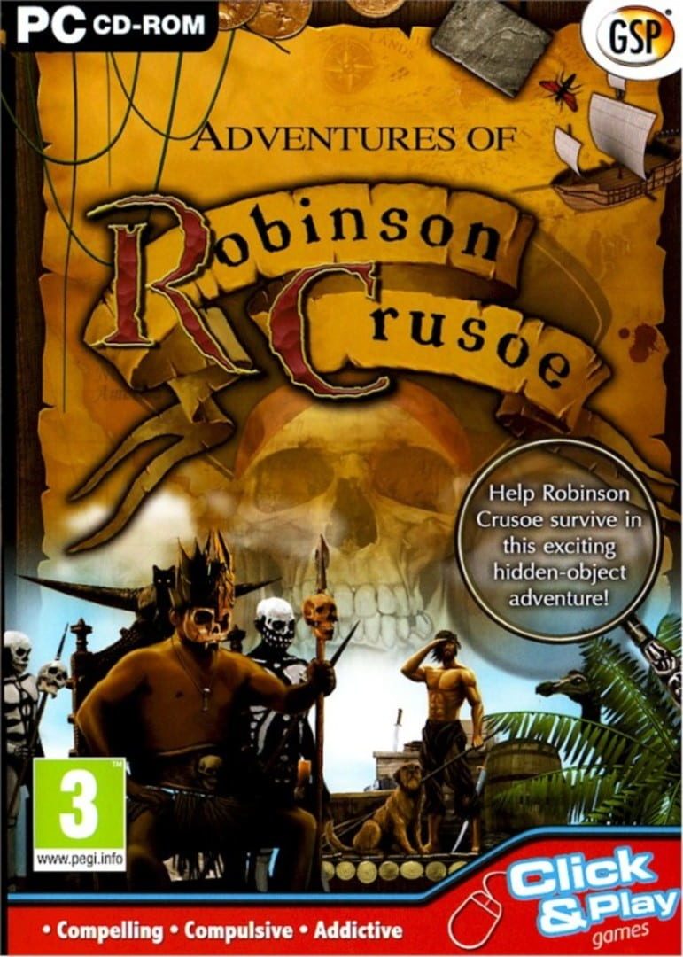 Adventures of Robinson Crusoe game cover