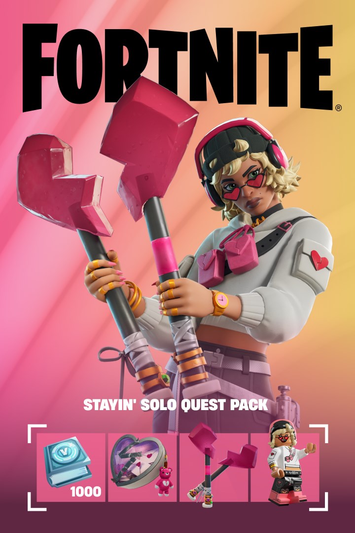 Fortnite - Stayin' Solo Quest Pack + 1000 V-Bucks Challenge