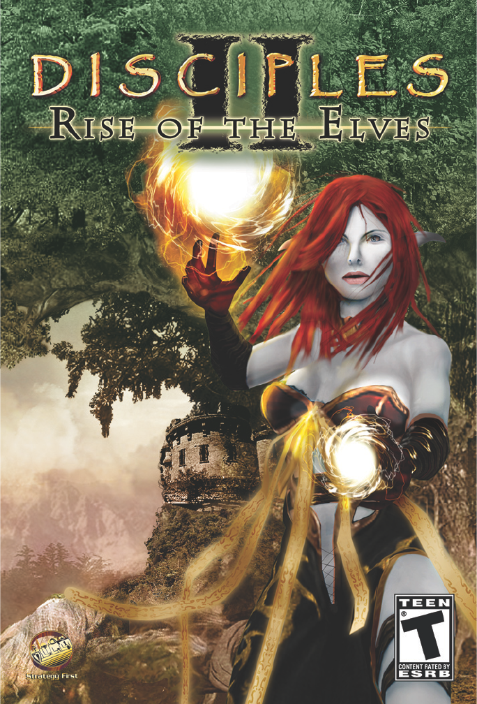 Disciples II: Rise of the Elves  game cover
