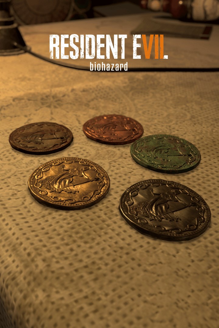 Resident Evil 7 Biohazard: 5-Coin Set & Madhouse Mode Unlock (DLC)