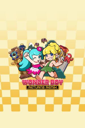 Wonder Boy Returns Remix game cover