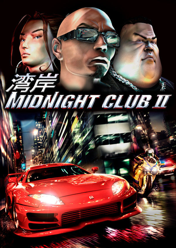 Midnight Club 2 game cover